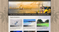 Desktop Screenshot of hawaiiantaxicab.com